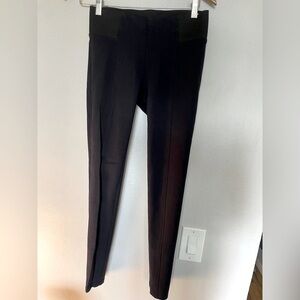 Ann Taylor Navy Leggings - Size XS - Stitching Detail